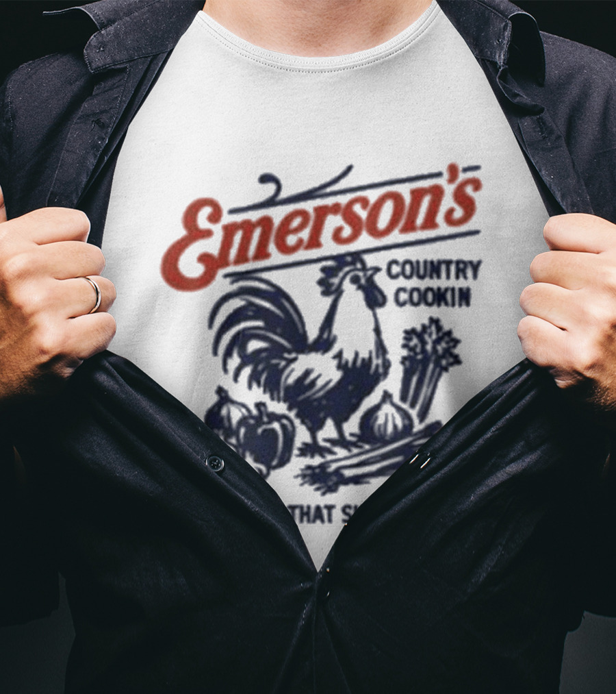 Vincent Neil Emerson Country Cookin T-Shirt