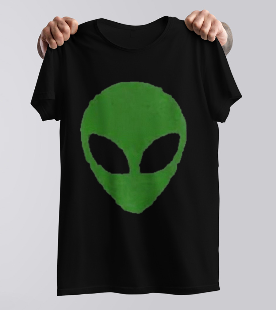 Margo Millet Alien Green Face Money Troubles T-Shirt