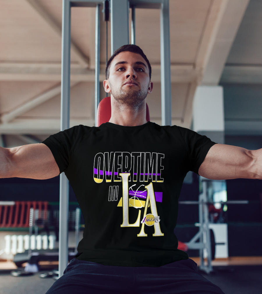 Overtime In LA Lakers Basketball T-Shirt