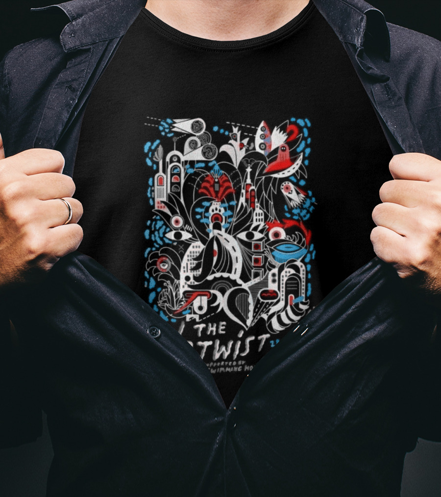 The Notwist April 28 2026 Erlangen Germany Blossoms And Architecture T-Shirt