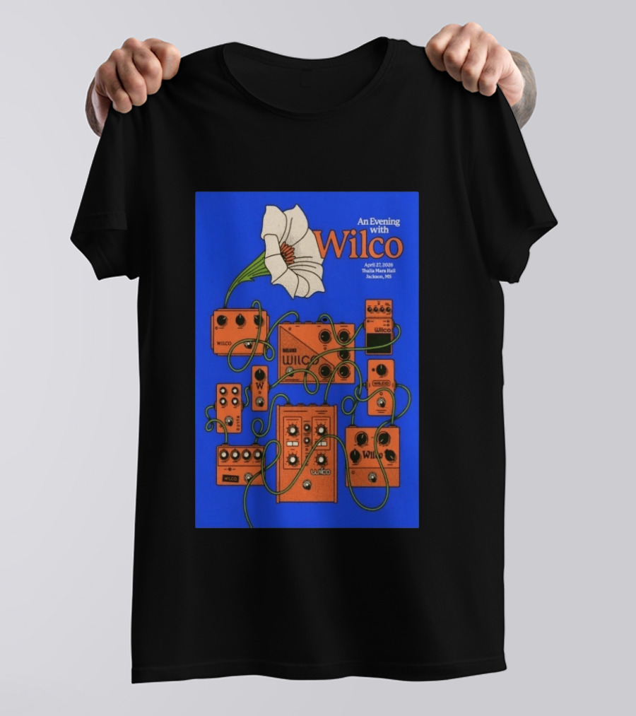 An Evening With Wilco April 27 2026 Thalia Mara Hall Jackson MS T-Shirt