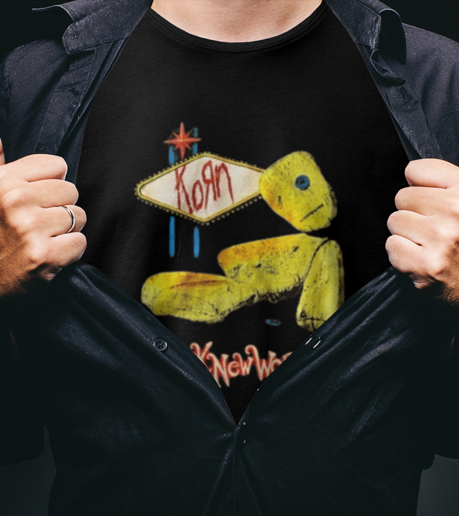 Korn Sick New World 2026 Las Vegas Voodoo Doll April 25 Event T-Shirt