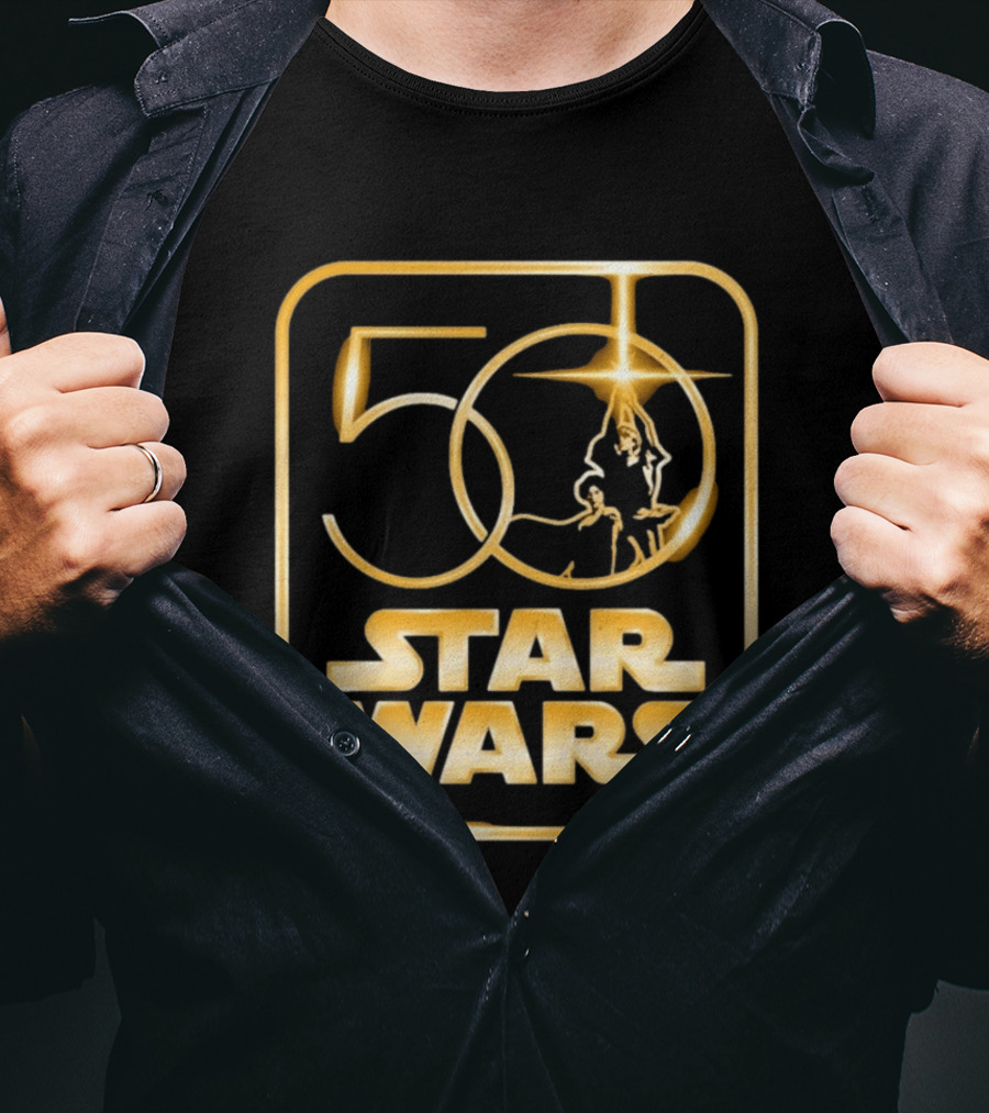Star Wars 50th Anniversary Golden Celebration T-Shirt