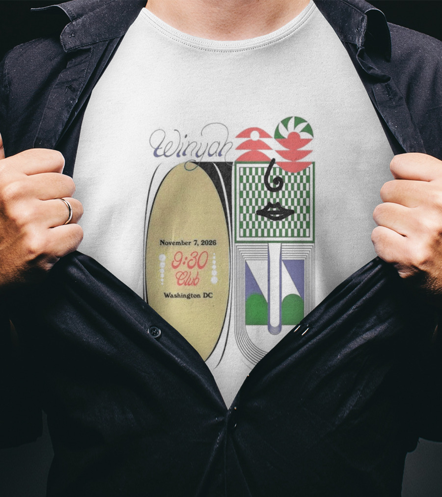 Winyah November 7 2026 9 30 Club Washington DC T-Shirt