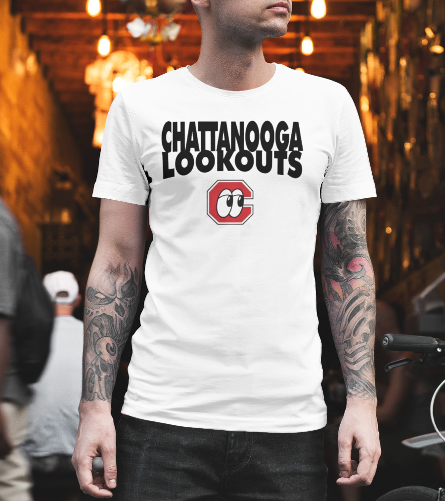 Chattanooga Lookouts Vintage Weathered Ring Spun Baseball T-Shirt