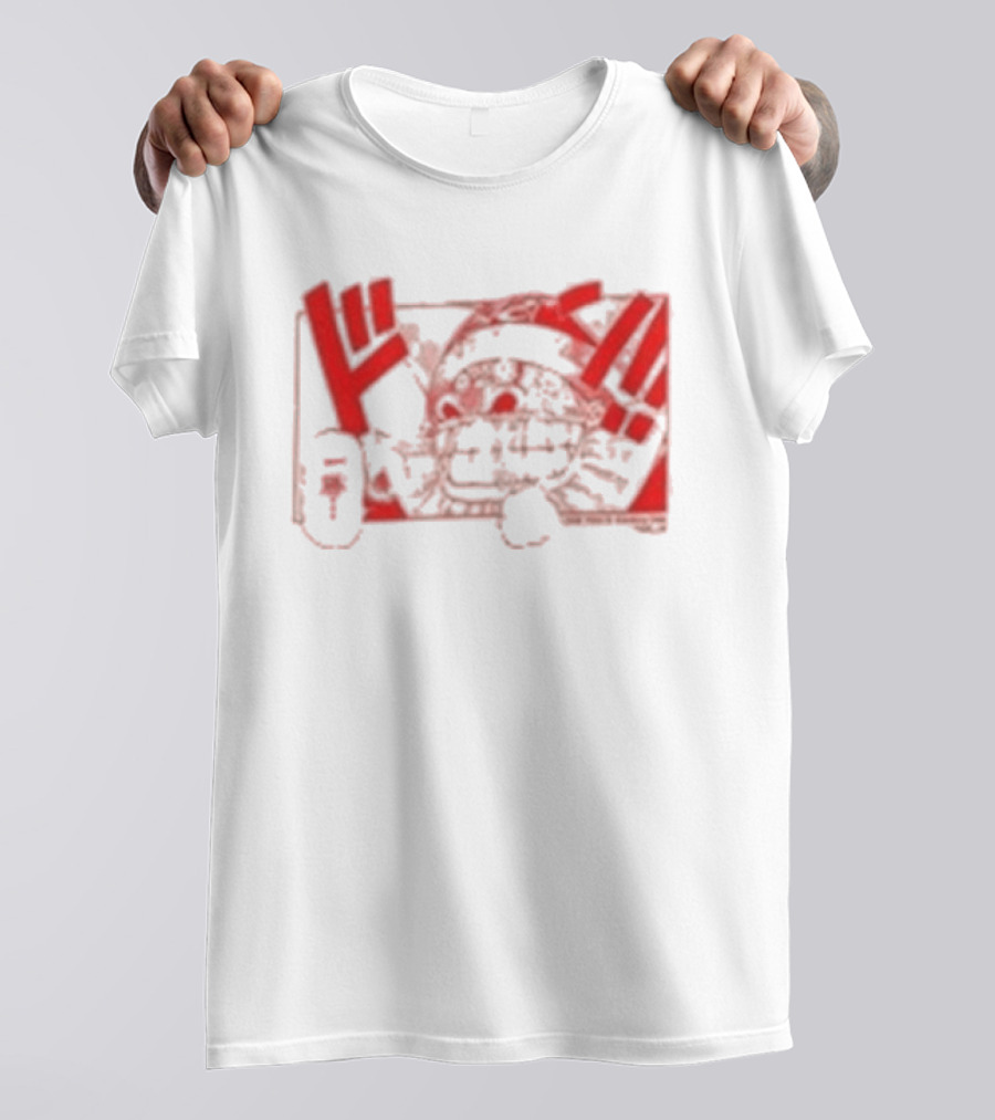 Shonen Jump One Piece Giants Story Luffy Iwara Kaizoku Anime Manga T-Shirt