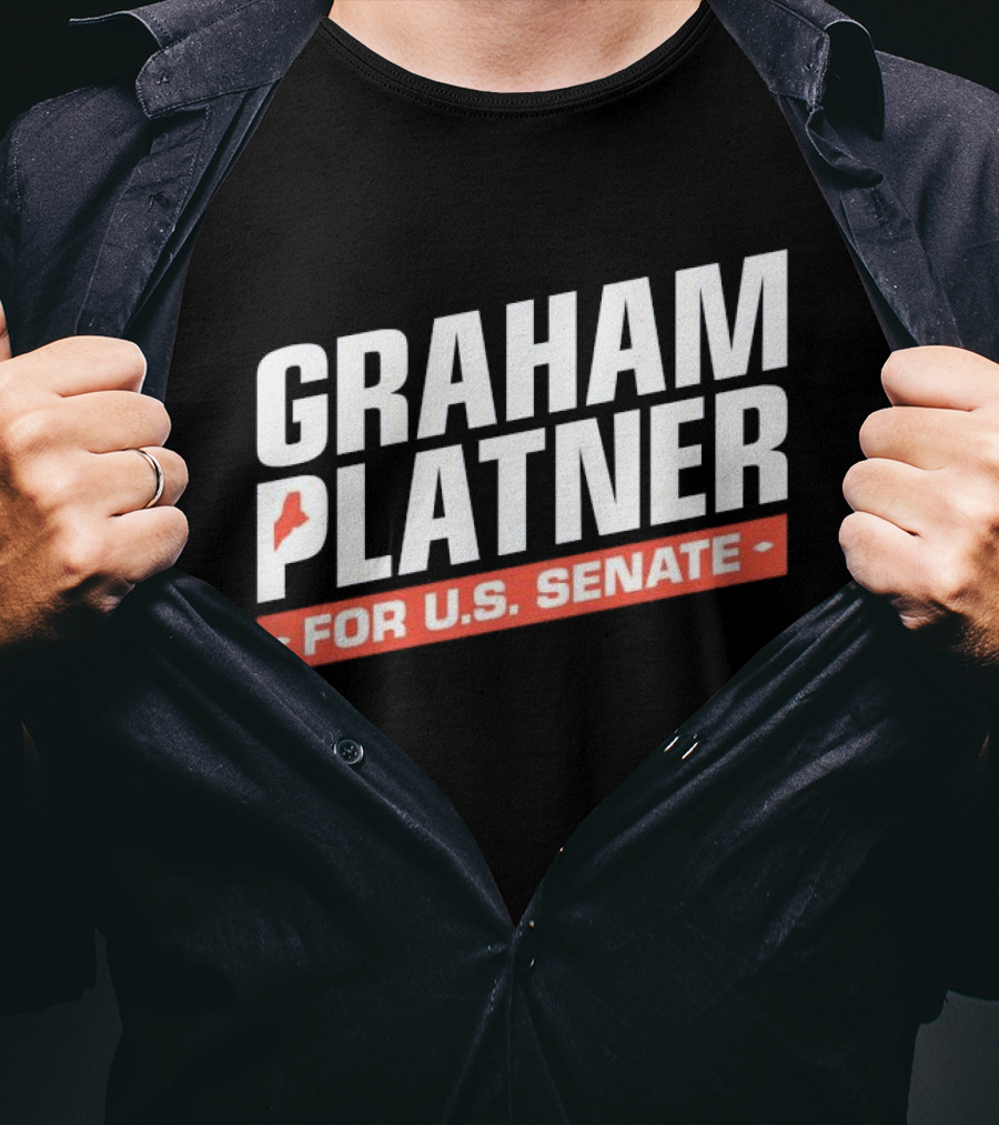 Graham Platner For U.S. Senate Campaign Political Elect T-Shirt