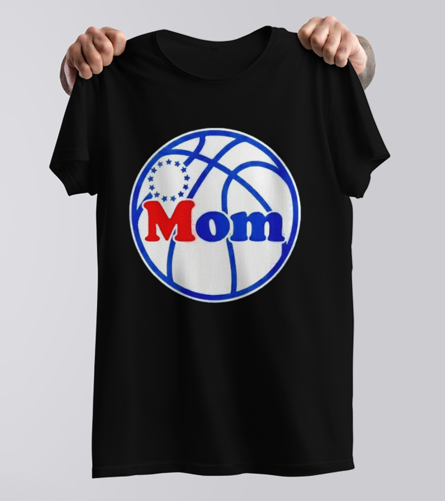 Philadelphia 76ers Basketball Mom 2026 T-Shirt