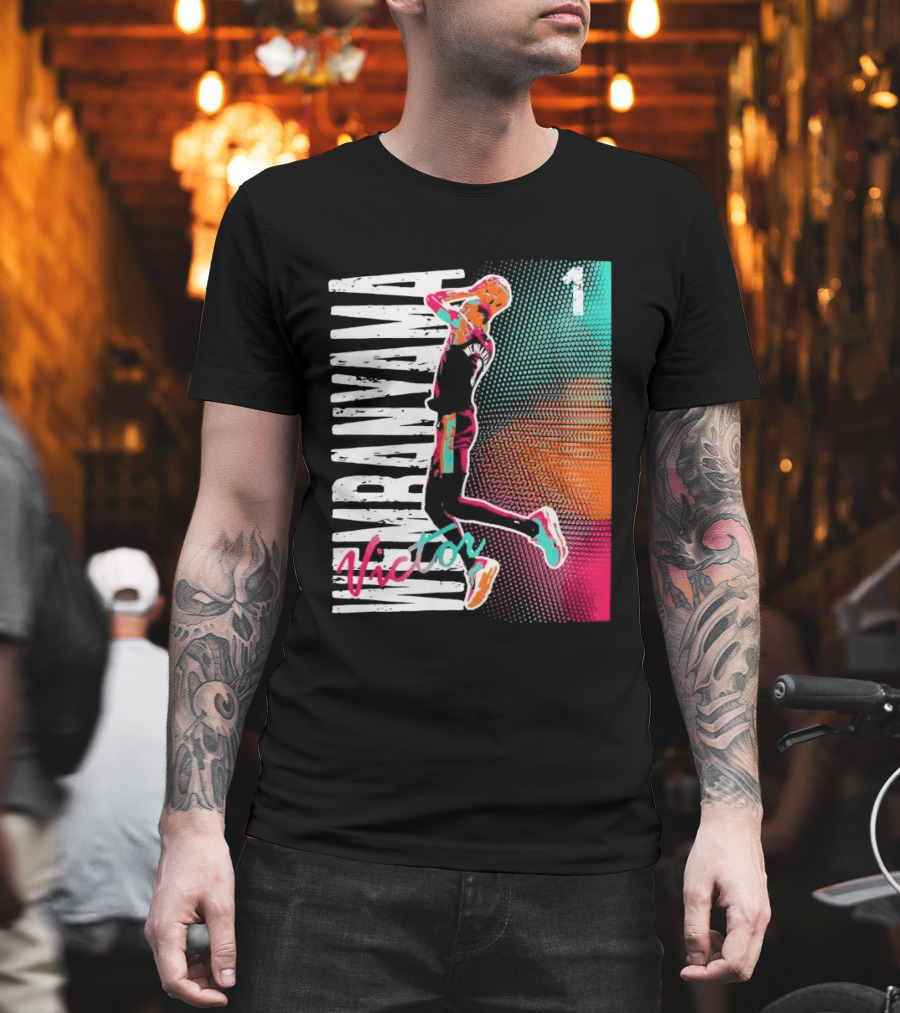 San Antonio Spurs Victor Wembanyama To The Victor Goes The Spoils 1 T-Shirt