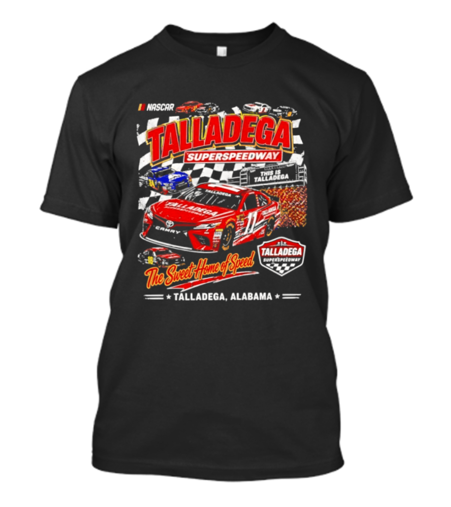 Talladega Superspeedway NASCAR The Sweet Home Of Speed Talladega Alabama Racing T-Shirt