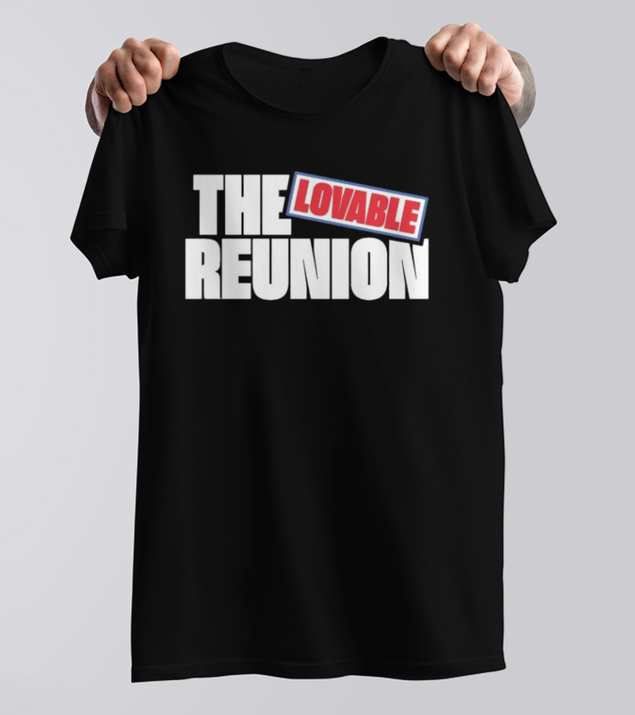The Lovable Reunion Classic 80s T-Shirt