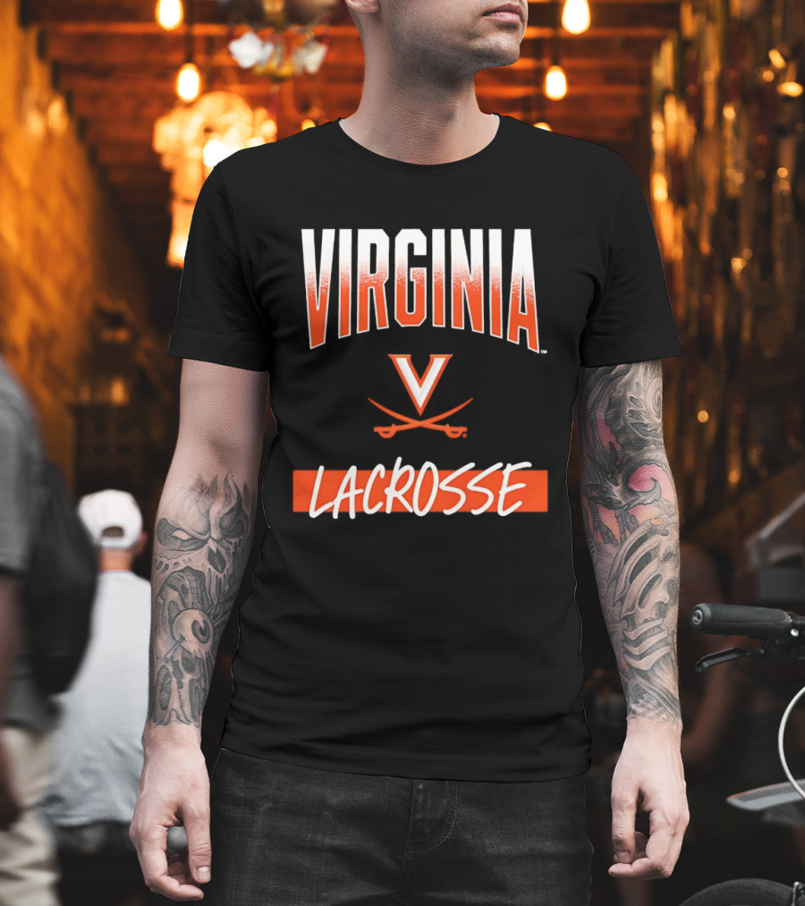 Virginia Cavaliers Lacrosse Bold Team Spirit T-Shirt