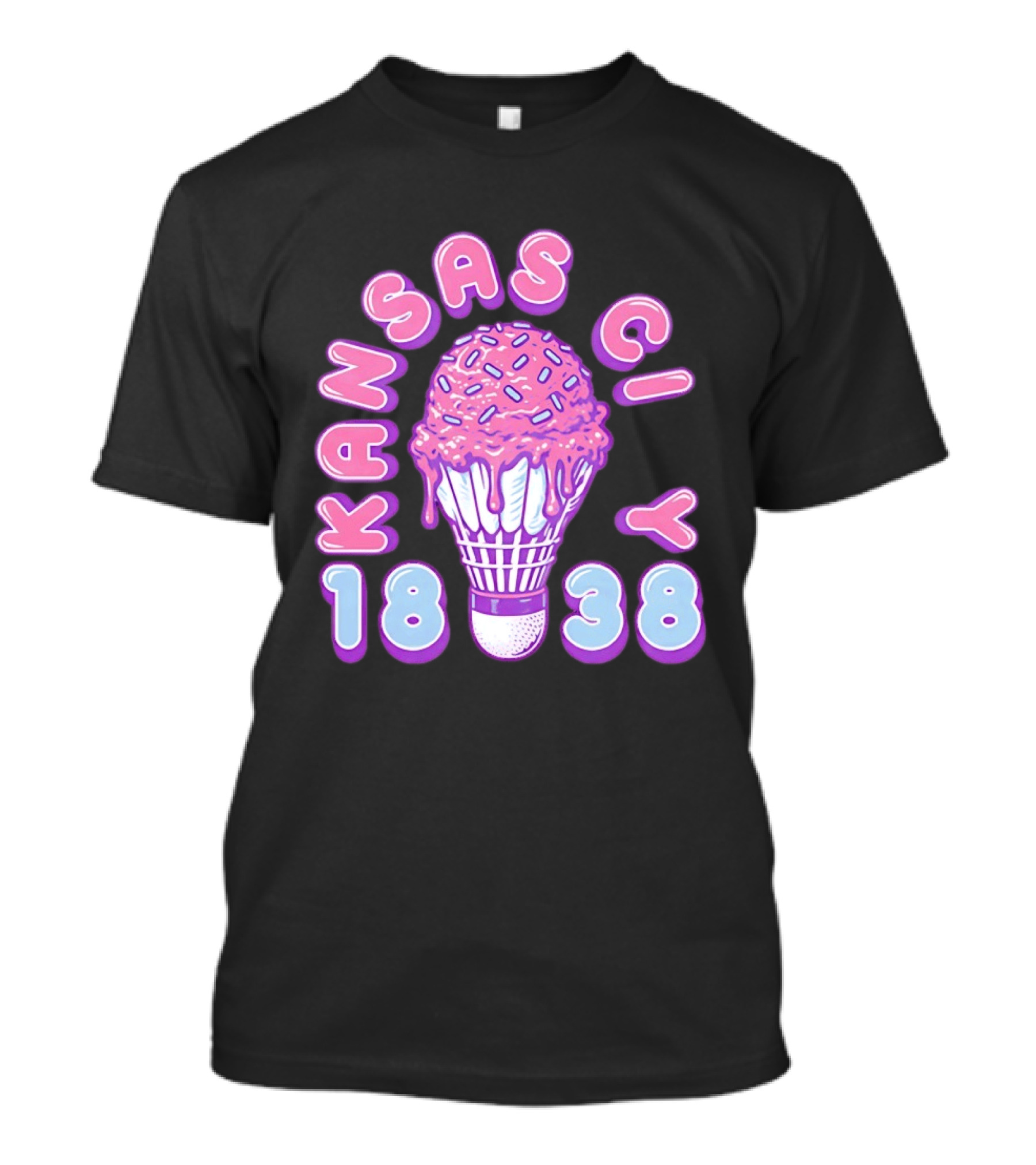 Kansas City Ice Cream 1838 Where I'm From T-Shirt