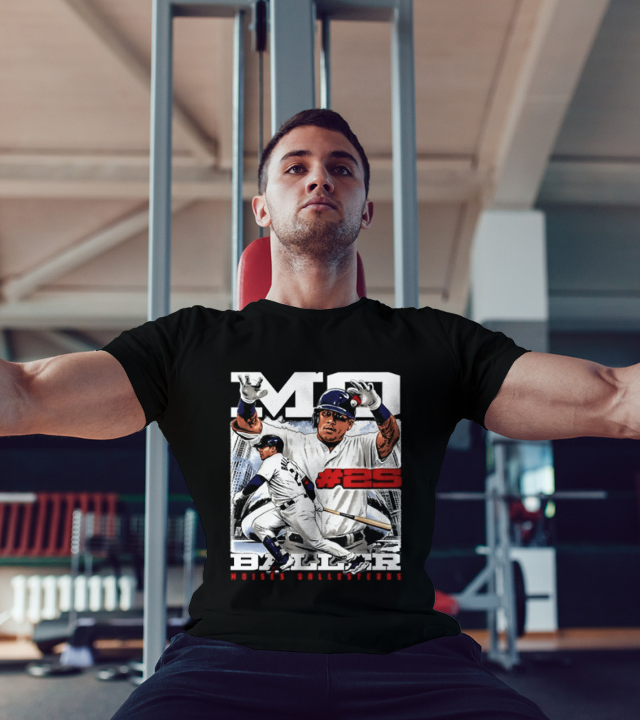 Moises Ballesteros Chicago Cubs MLB 2026 MD T-Shirt