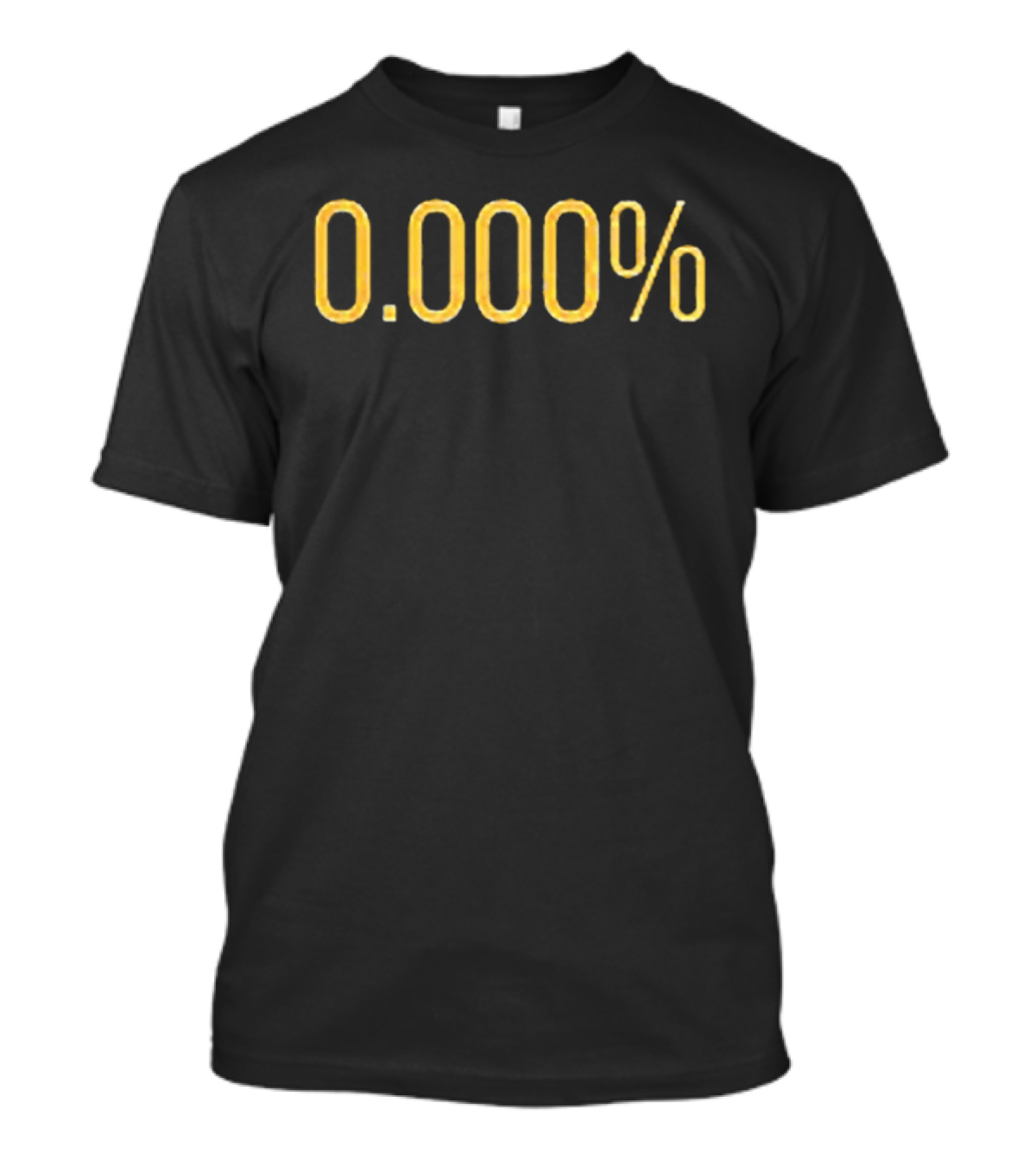 Ryan Whitney 0.000% Bold Yellow T-Shirt