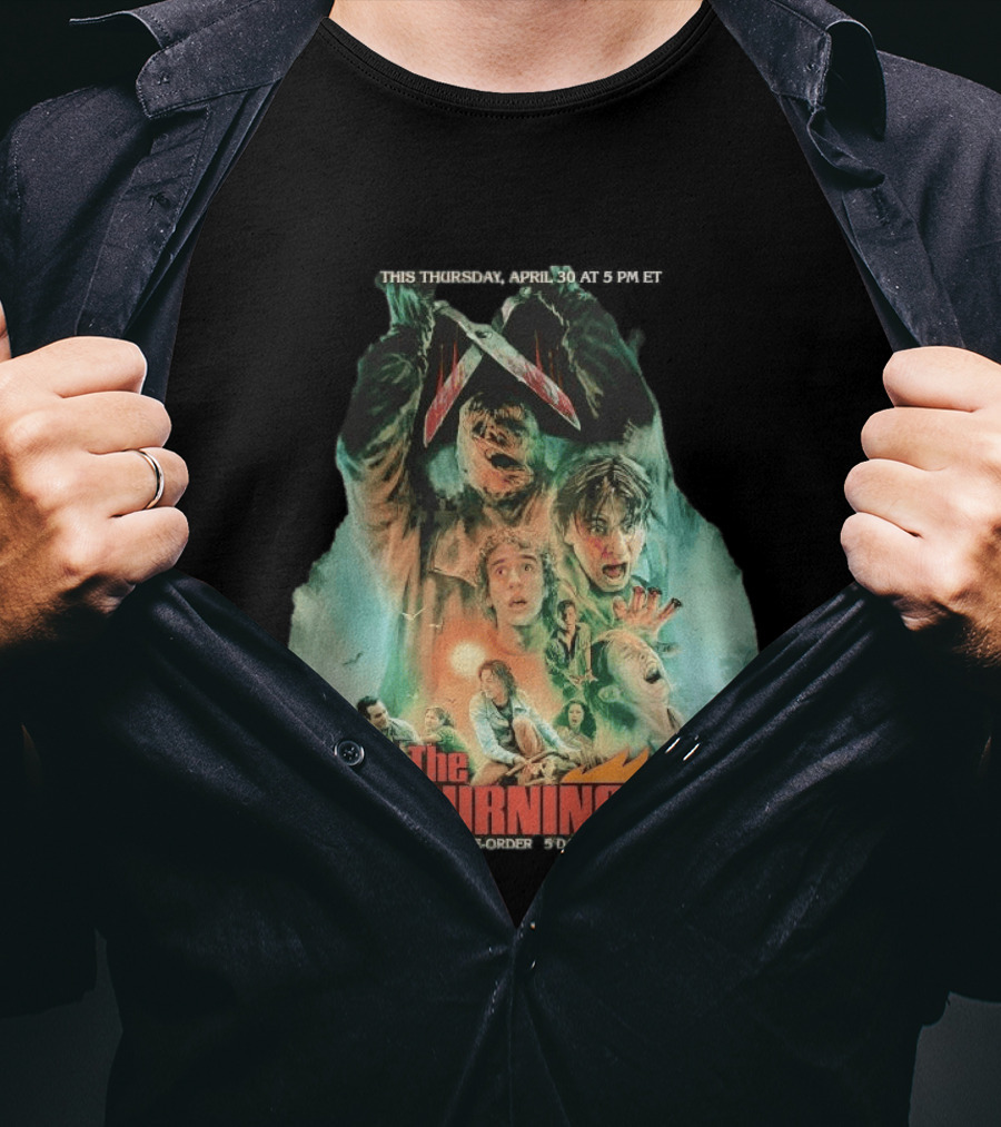 The Burning Cropsy's Revenge Horror Movie Timed Pre Order 5 Days Only T-Shirt