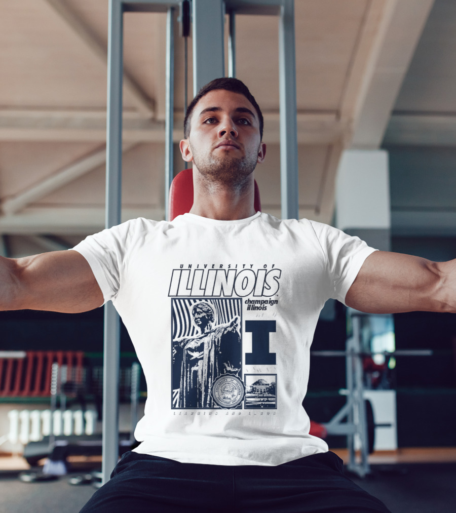 University Of Illinois Champaign Urbana Illinois Learning And Labor T-Shirt