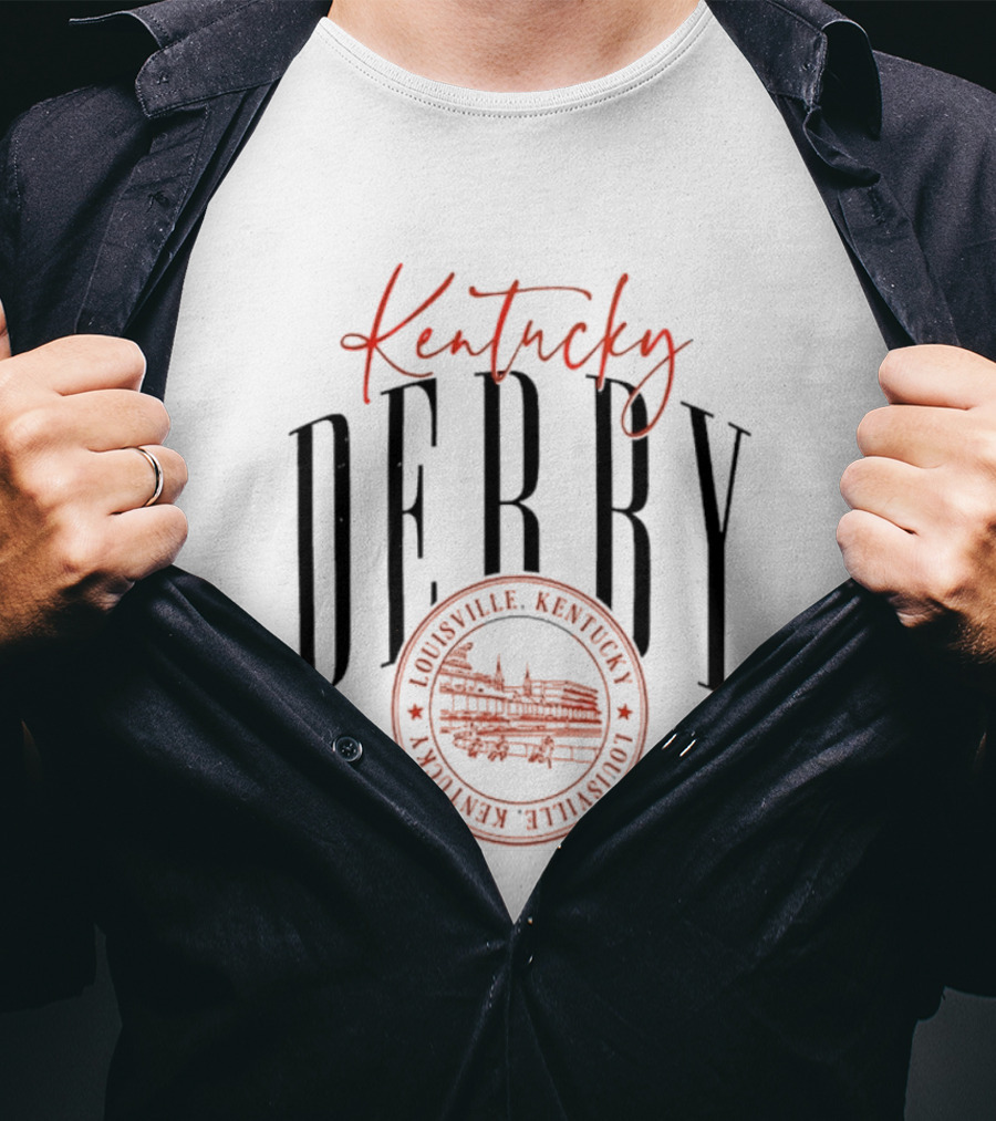 Kentucky Derby Louisville Hall Of Fame Gameday Social Oatmeal Cropped T-Shirt
