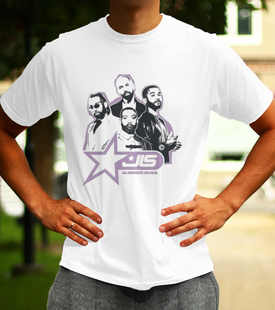 JLS Star Summer 2026 Reunion Tour Group T-Shirt