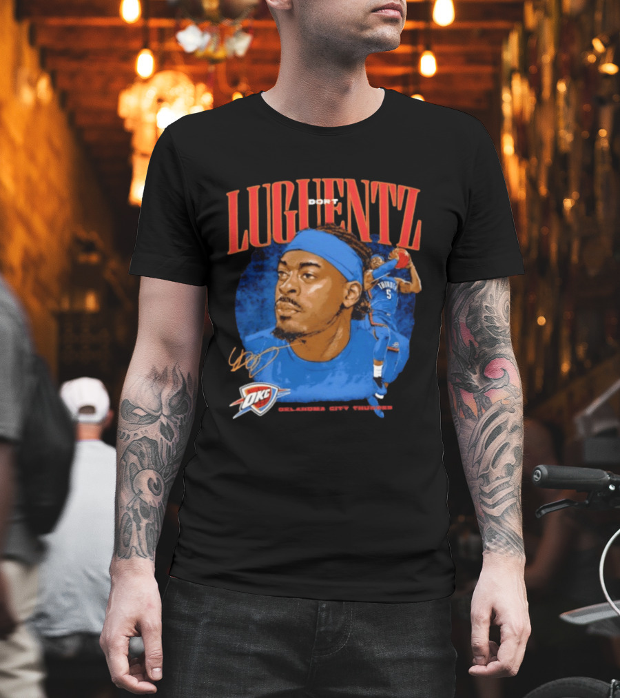 Luguentz Dort Oklahoma City Thunder Basketball OKC Star Player T-Shirt