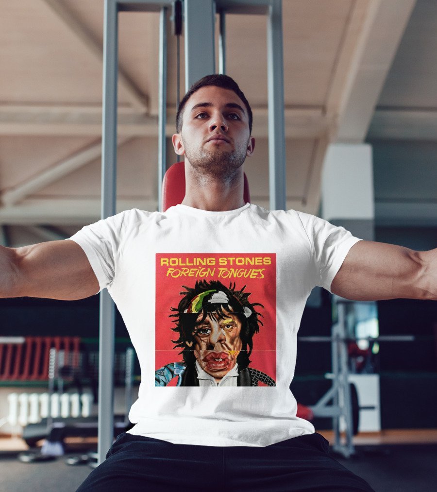 The Rolling Stones Foreign Tongues Album Cover Art 2026 T-Shirt