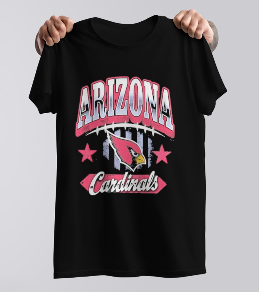 Arizona Cardinals Americana 2026 Red White Blue Stars T-Shirt