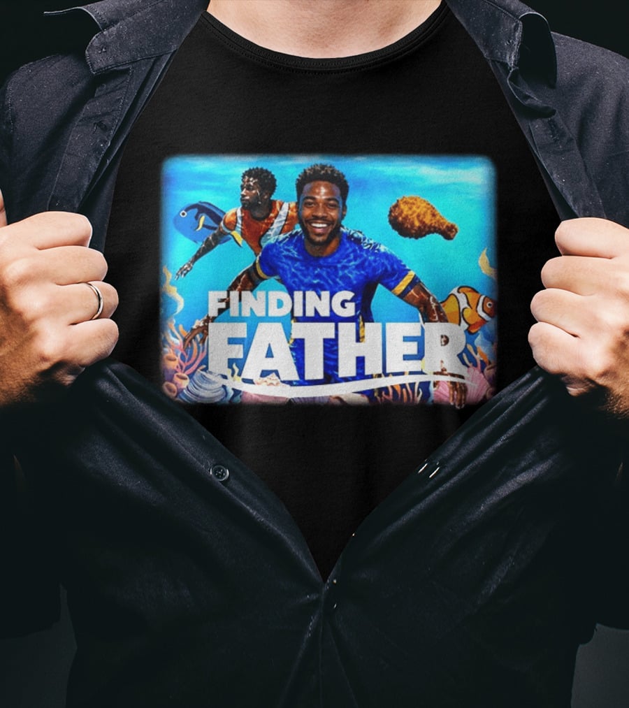 Finding Father Underwater Adventure With Fish And Coral T-Shirt