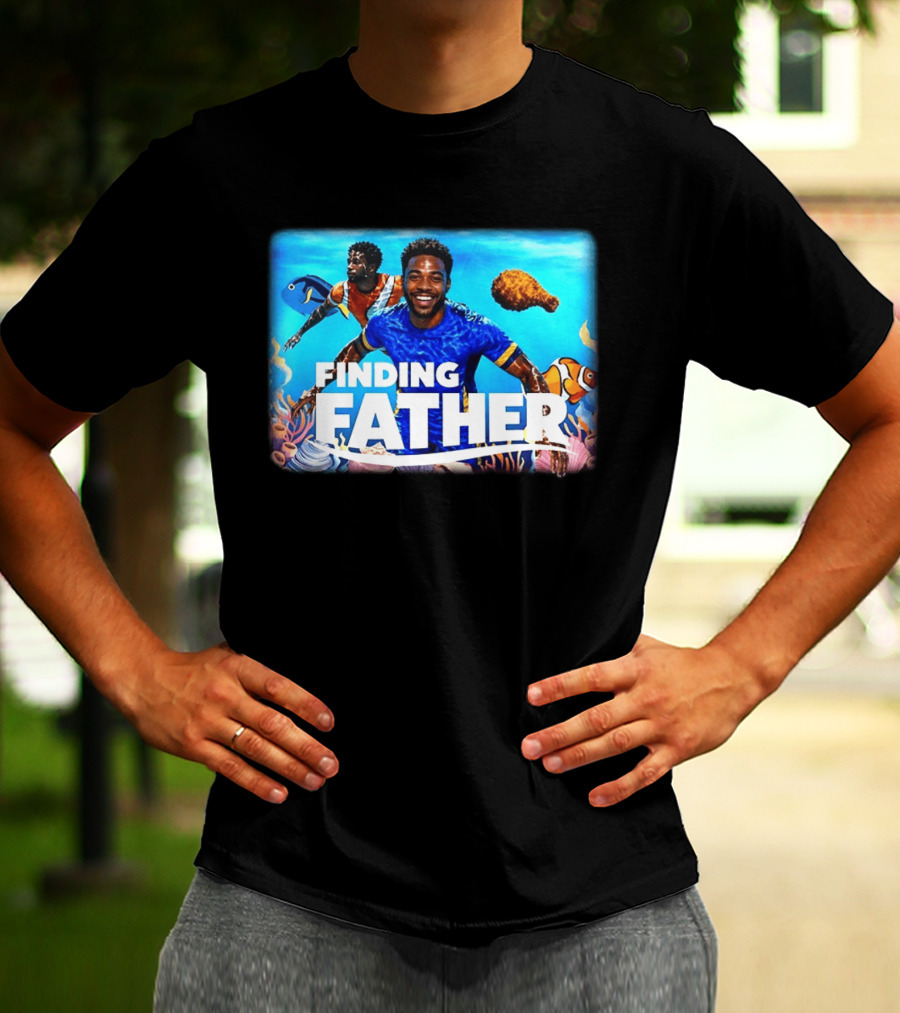 Finding Father Underwater Adventure With Fish And Coral T-Shirt