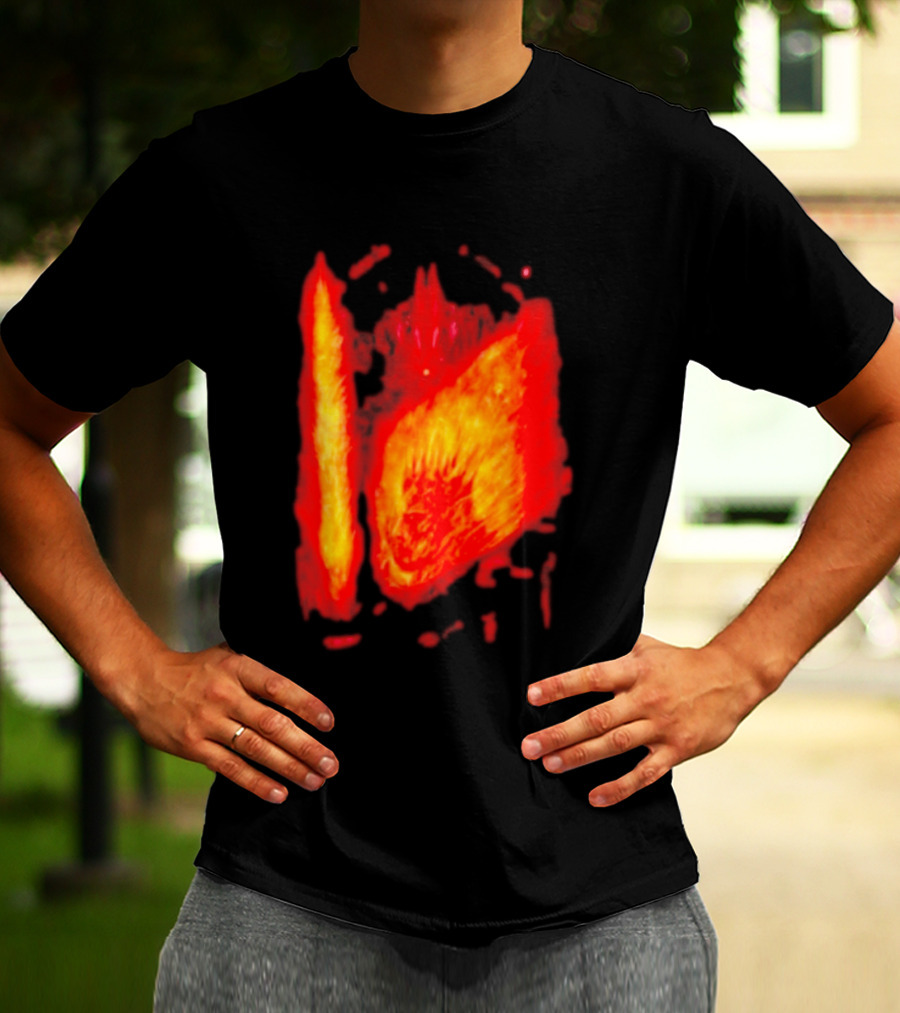 Flame Knight Fire Armor Blaze T-Shirt