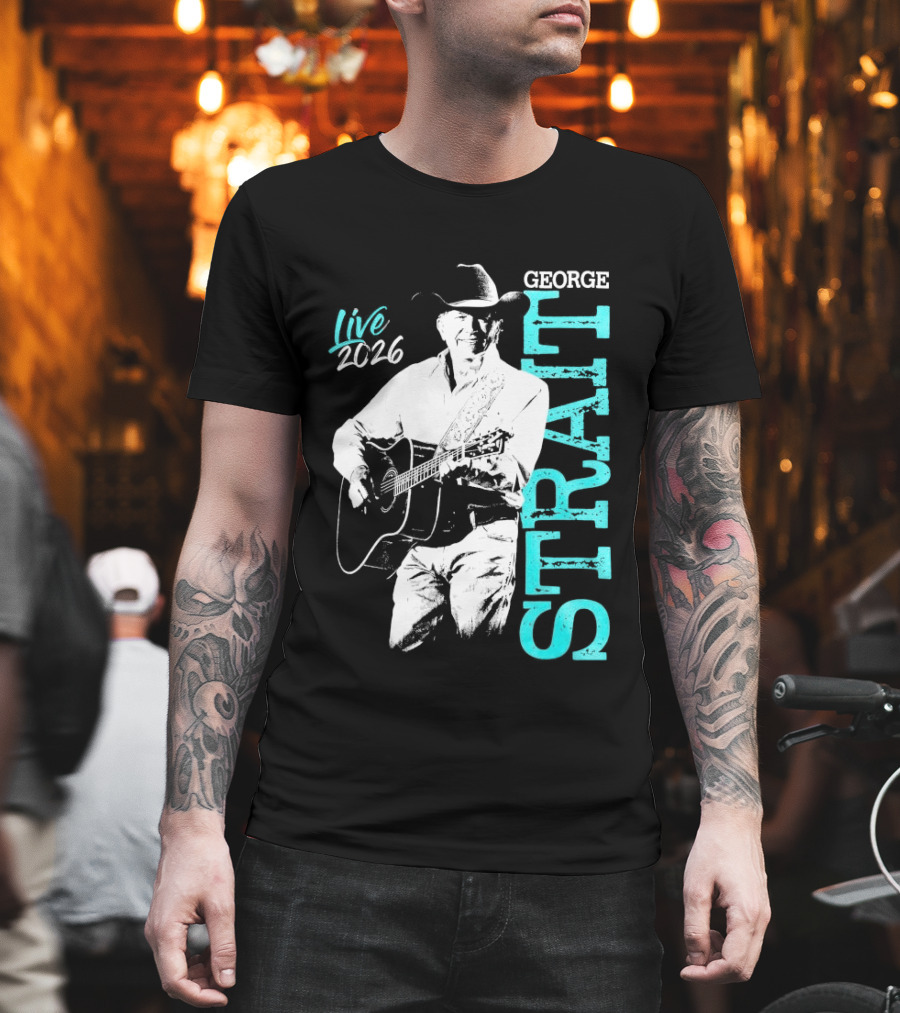 George Strait Live 2026 Death Valley Edition Black T-Shirt