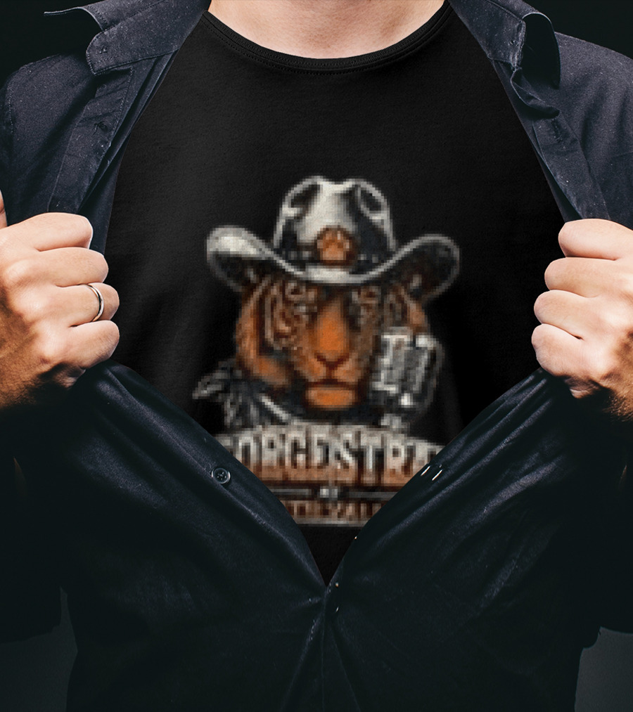 George Strait X Clemson Tigers At Death Valley Stadium T-Shirt