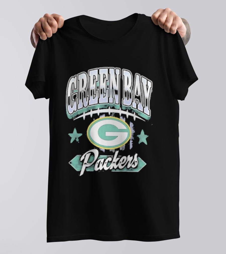 Green Bay Packers Americana 2026 Edition With Stars And Classic Team T-Shirt