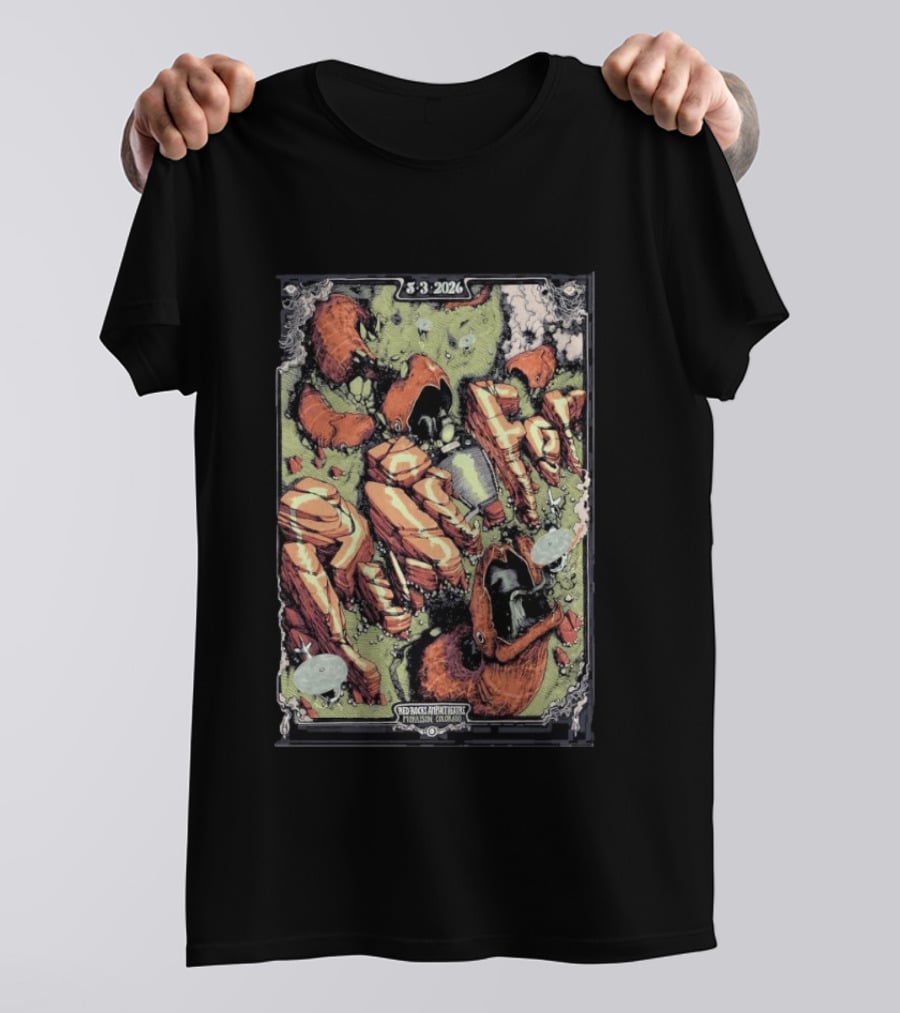 5 3 2026 Puscifer Red Rocks Amphitheatre Morrison Colorado T-Shirt
