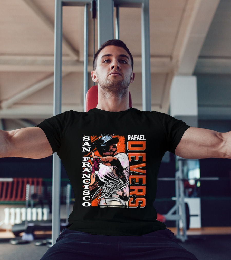 Rafael Devers San Francisco Baseball T-Shirt