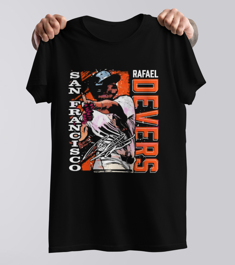 Rafael Devers San Francisco Baseball T-Shirt