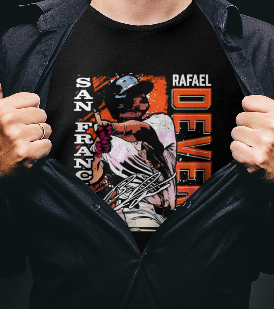 Rafael Devers San Francisco Baseball T-Shirt