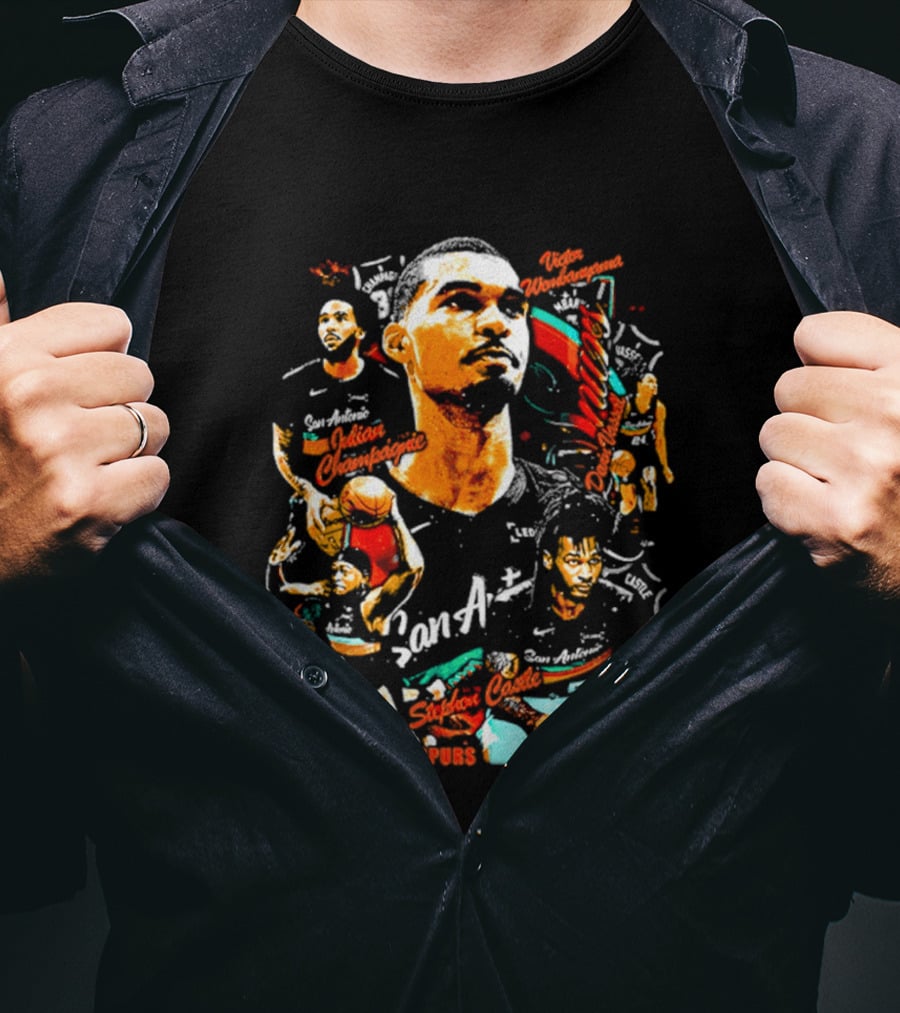 San Antonio Spurs Basketball Legend T-Shirt