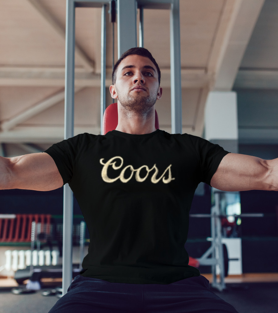 Surdimensionné Coors Original Vintage Style Imprimé T-Shirt