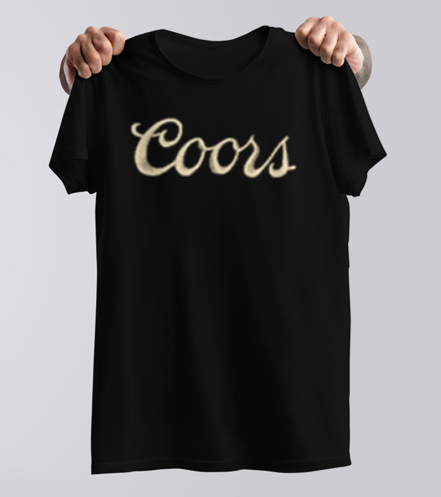 Surdimensionné Coors Original Vintage Style Imprimé T-Shirt