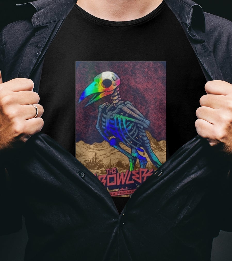 The Growlers Las Vegas Area 15 May 1 2026 Skeleton Bird T-Shirt