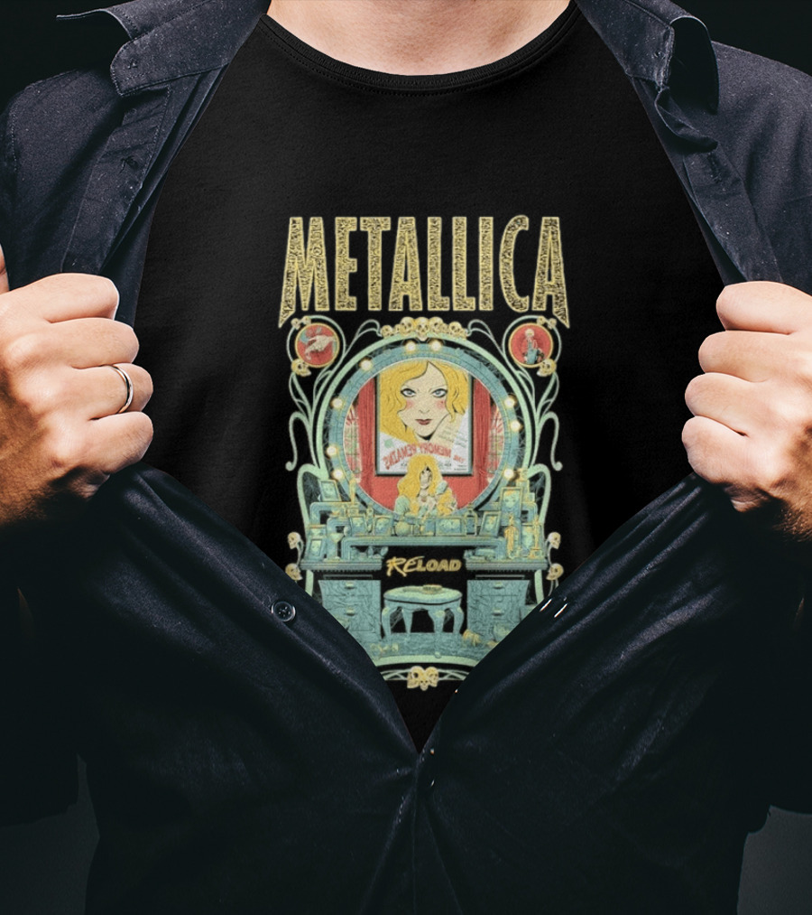 Metallica Reload The Memory Remains T-Shirt