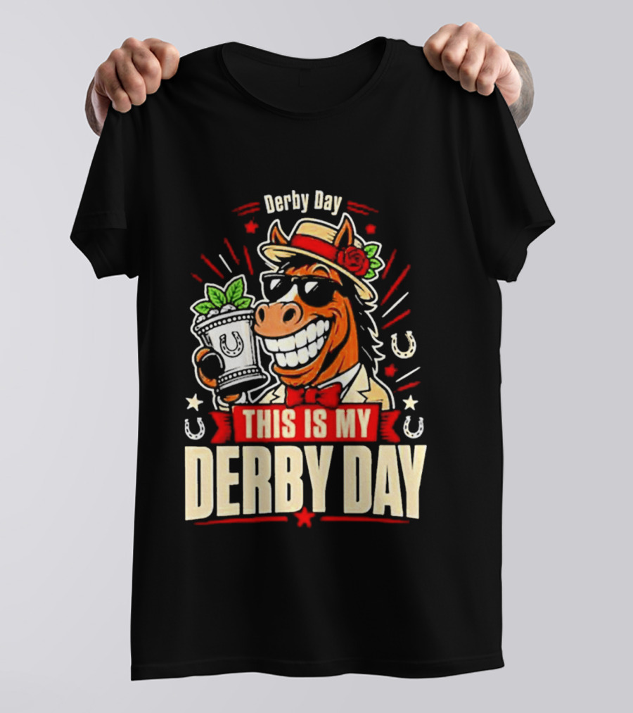 Derby Day Mint Julep Horse Party T-Shirt