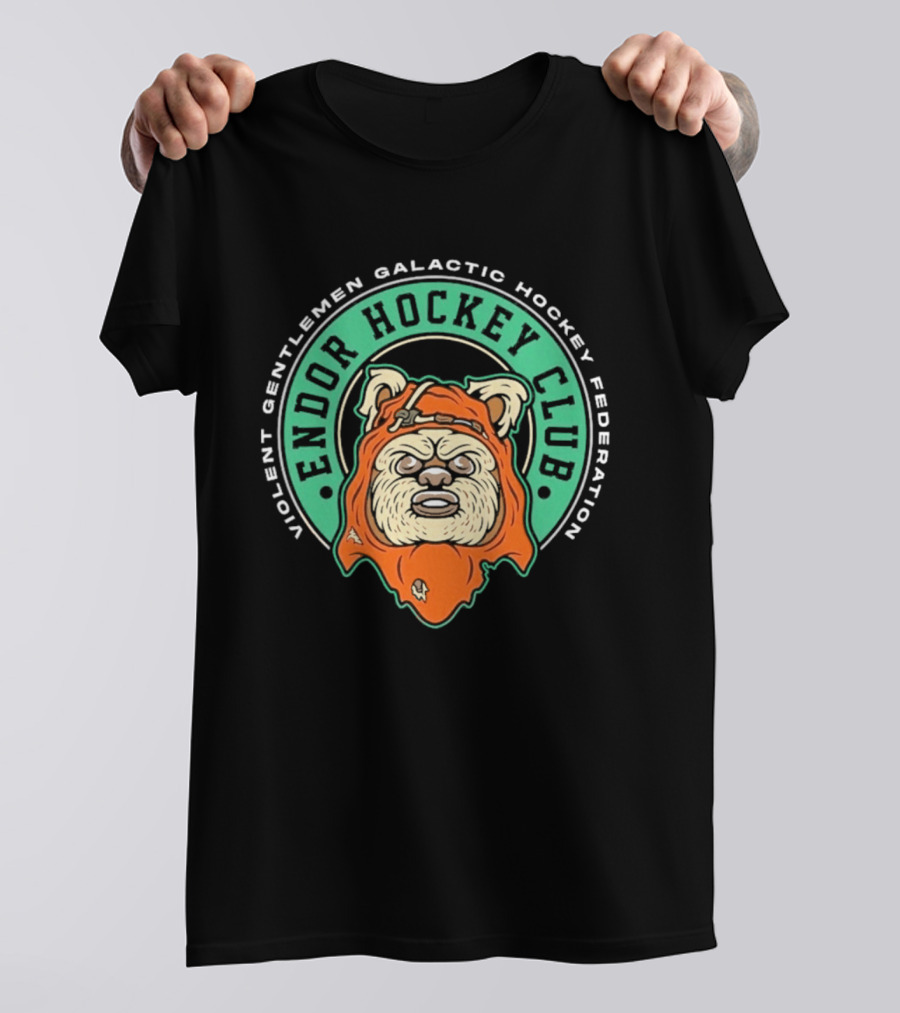 Violent Gentlemen Galactic Hockey Federation Endor Hockey Club 2026 T-Shirt