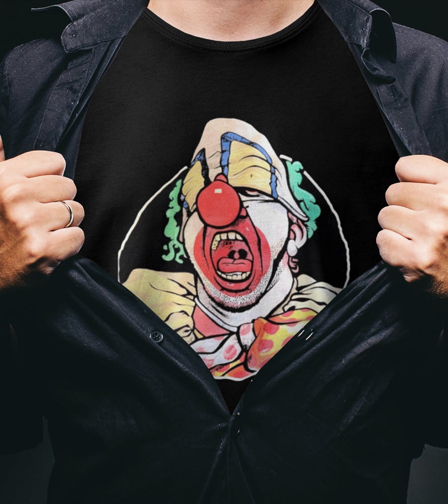 Yucko The Clown Retro Cartoon Style Bold Expression T-Shirt