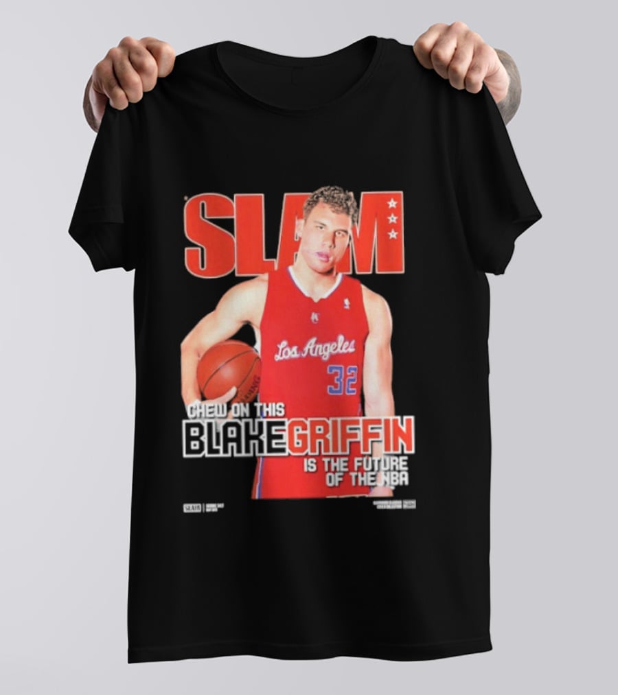 SLAM Los Angeles Clippers Blake Griffin Chew On This Is The Future Of The NBA T-Shirt