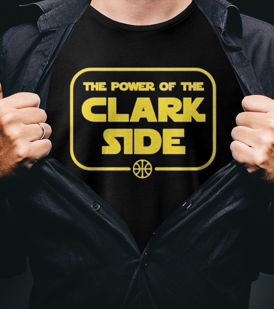 The Power Of The Clark Side Caitlin Clark T-Shirt