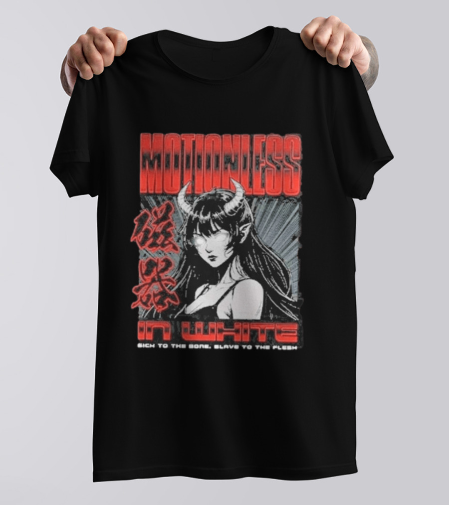 Motionless In White Rich To The Bone Slave To The Flesh Tour 2026 T-Shirt