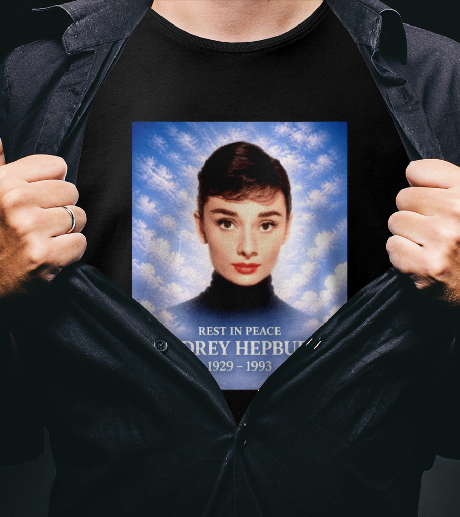 Rest In Peace Audrey Hepburn 1929 1993 T-Shirt