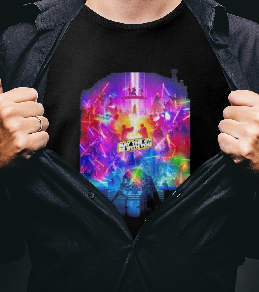 Star Wars May The 4th Be With You 2026 All Duels In The Saga T-Shirt