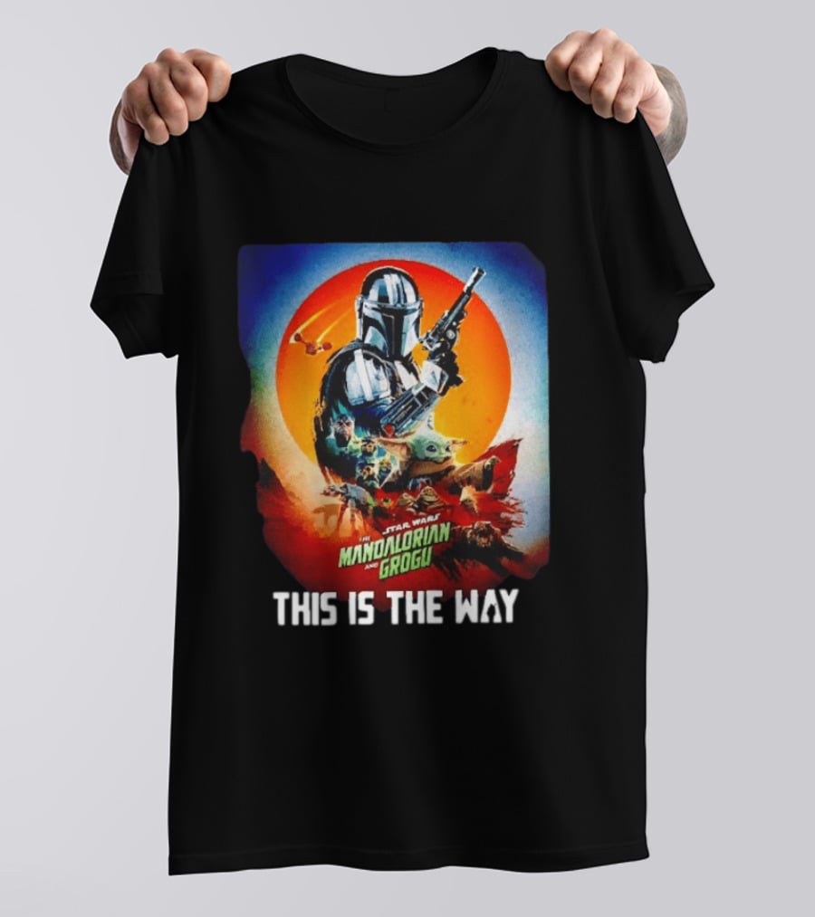 Star Wars Mandalorian Grogu This Is The Way T-Shirt
